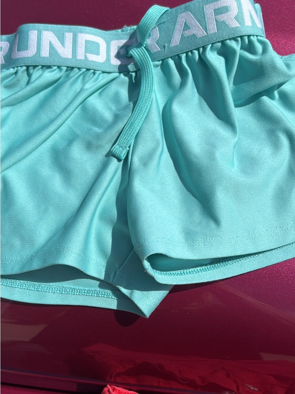 Lot of 7 pairs of kid’s shorts including 3 pair of under armour!